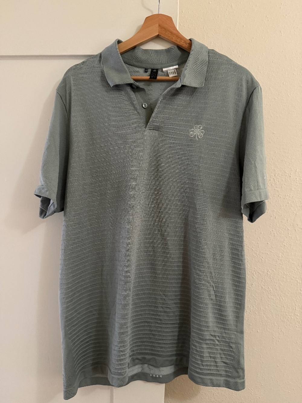 Adidas Erin Hills Golf Course Logo Polo